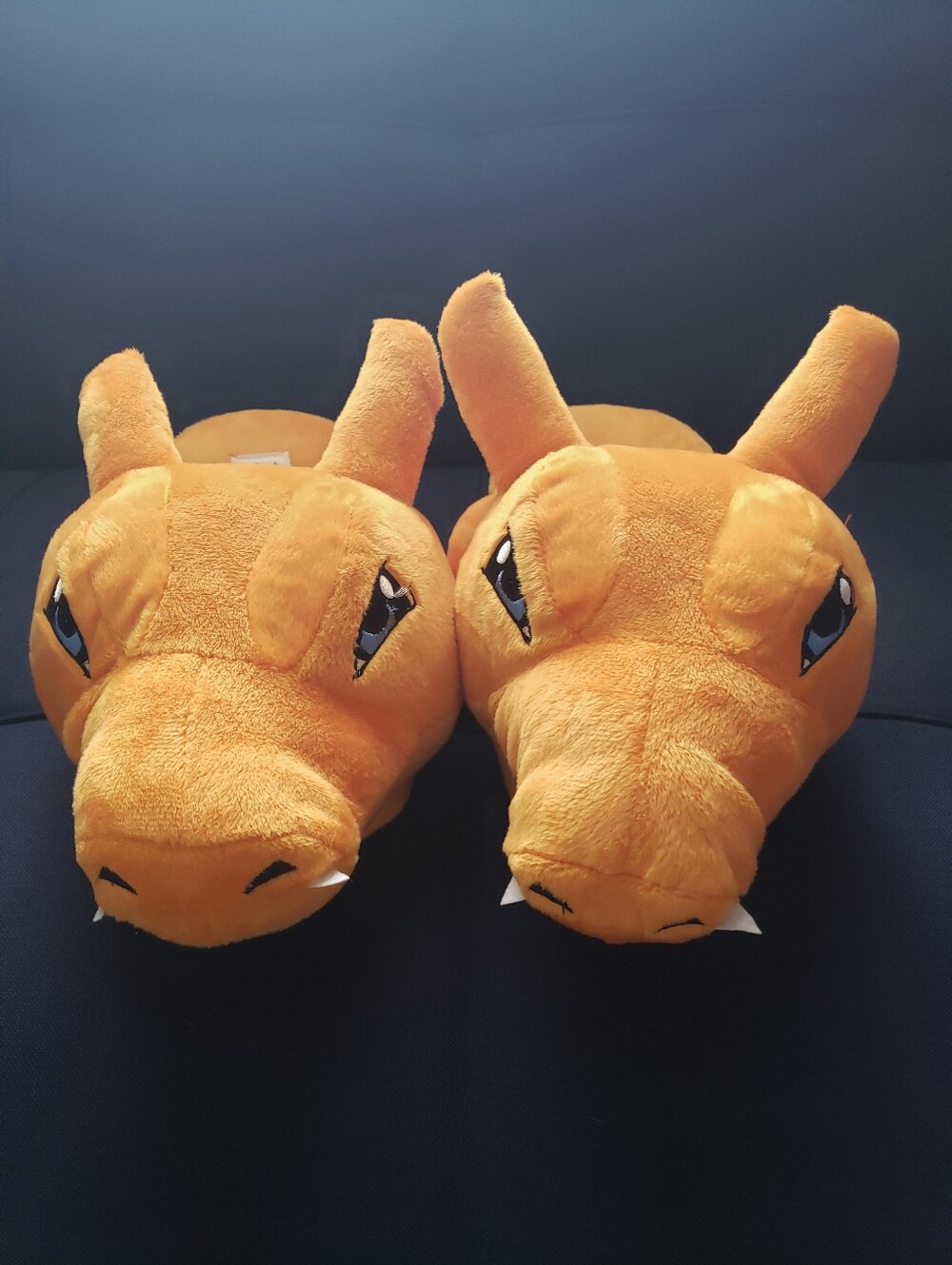 Pokemon Charizard Plush Slippers Orange Dragon Plushy Cozy Pokémon